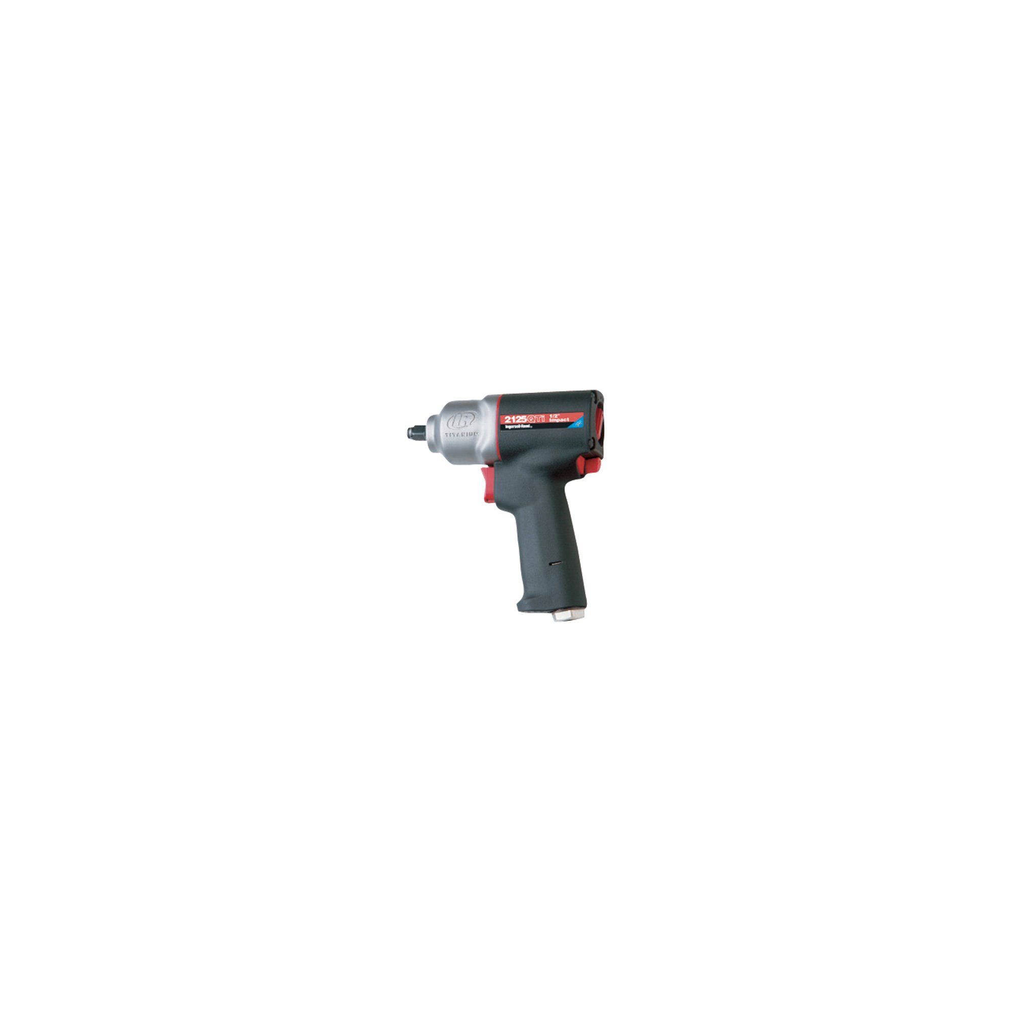 Ingersoll Rand 1/2in. Titanium Mini Quiet Impact Wrench, Model 2125QTI